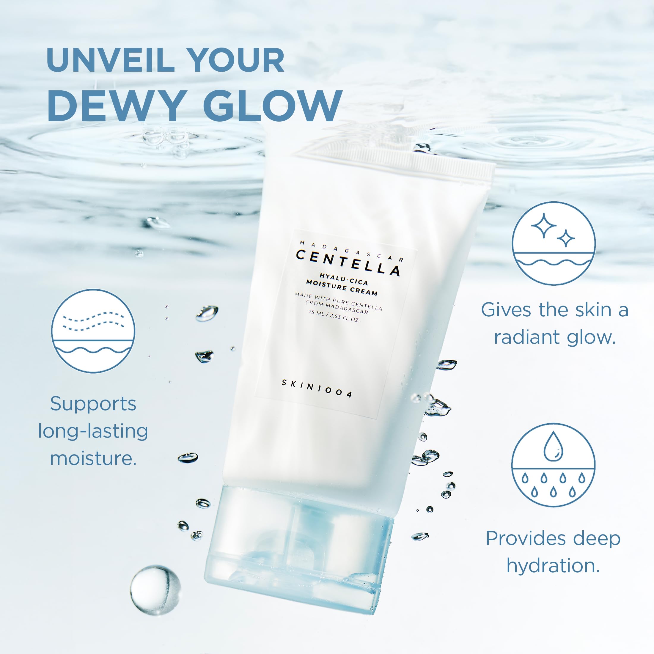 SKIN1004 Hyalu - Cica Moisture Cream & Face Moisturizer - SKIN1004 Official Product View 6
