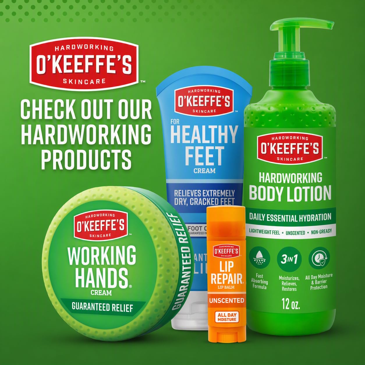 O'Keeffe's Skin Repair Body Cream, 7oz, a moisturizing skin moisturizer for dry, cracked skin with soothing relief.