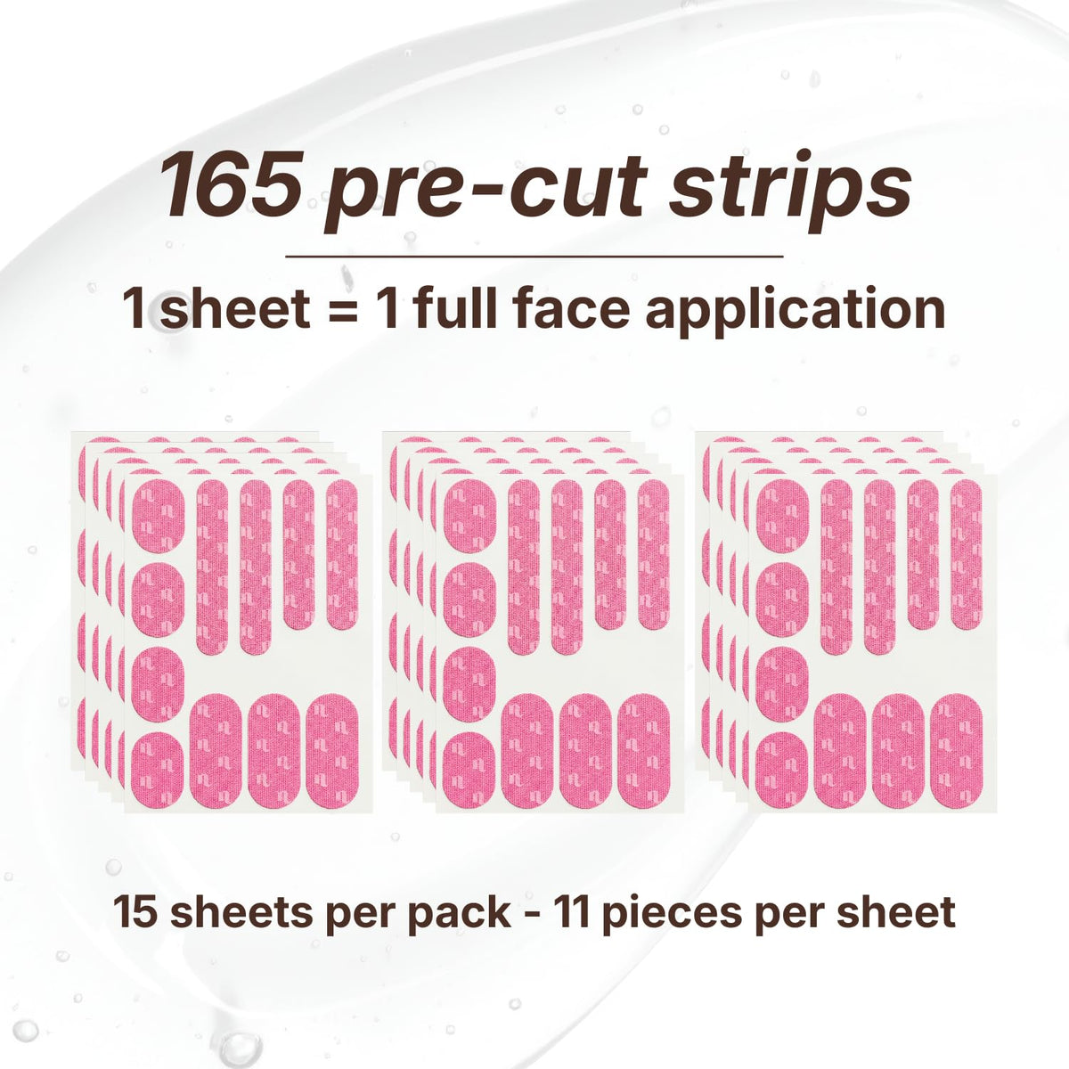 Anti Wrinkle Face Tape Overnight Japanese Kinesiology - Natsu Official Imagery - 5