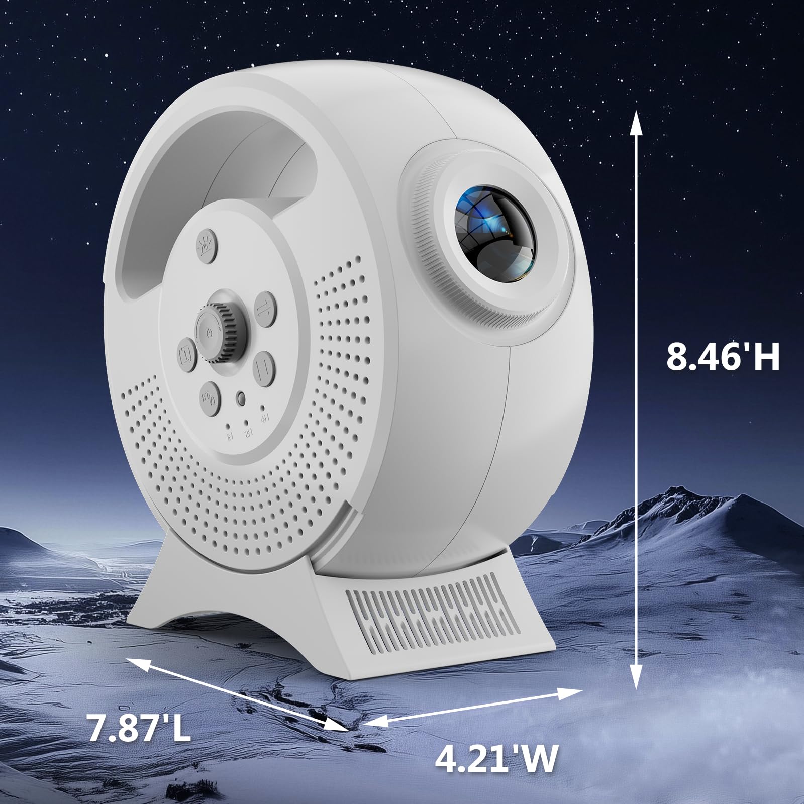 Rossetta 3D Galaxy Projector, 60 Scenes Star Light Projector for - Rossetta Official Product View 8