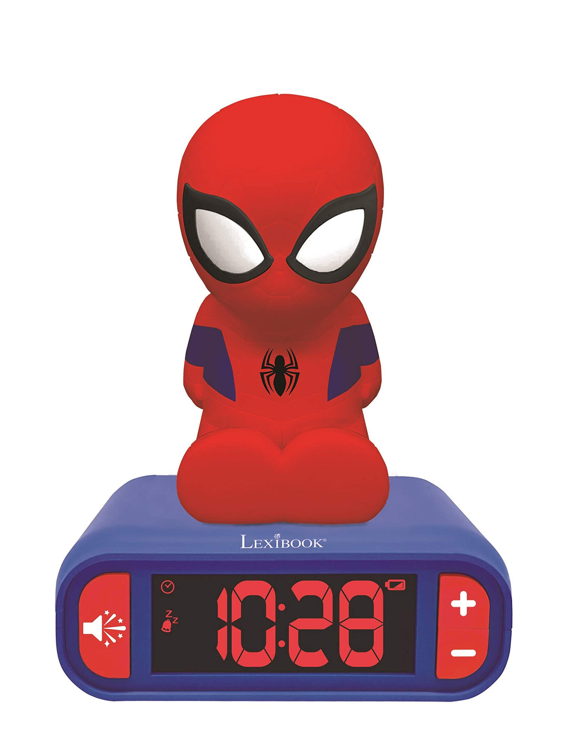 LEXiBOOK Spider Man Nightlight Alarm Clock RL800SP - LEXiBOOK Official Imagery - 1