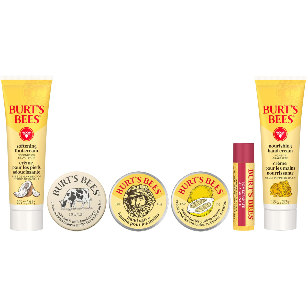 Burt s Bees Tips and Toes Kit Gift Set 6 Travel Size - Burt's Bees Official Imagery - 3