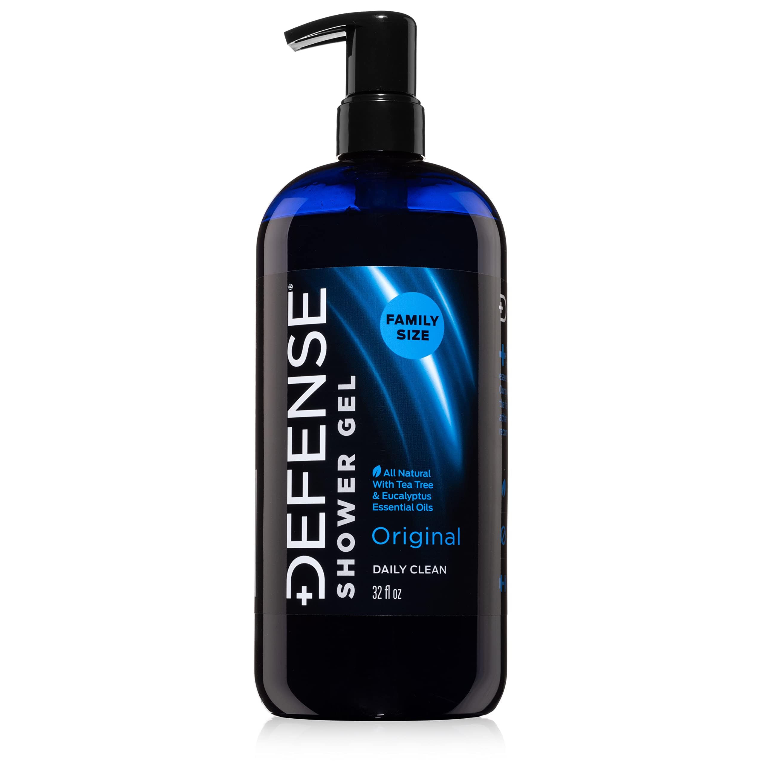 Defense Soap Tea Tree Body Wash All Natural Organic Shower Soap