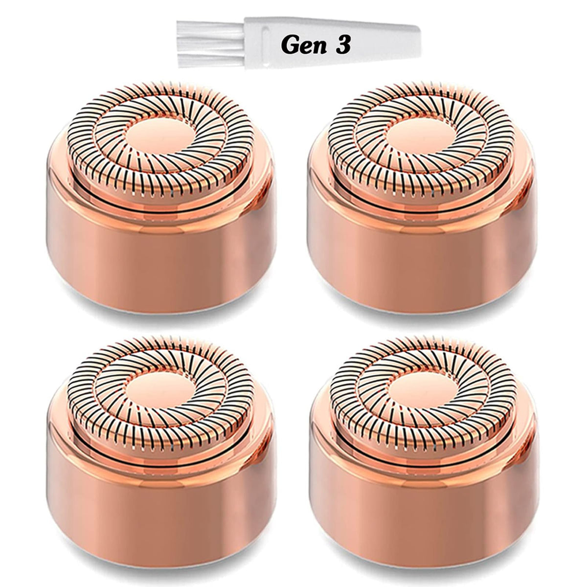 Gen 3 Replacement Heads for Flawless Facial Hair Remover 4 - tuokiy Official Imagery - 1