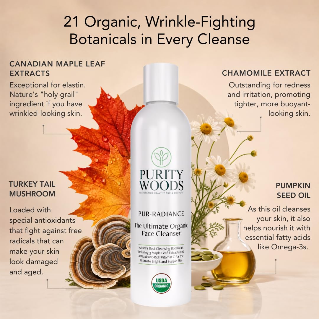 Purity Woods Pur Radiance Face Cleanser for Mature Skin Non - Purity Woods Official Imagery - 4