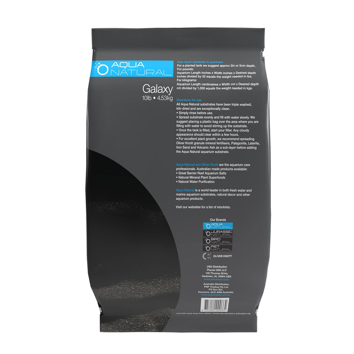 Aqua Natural Aquarium Substrate Galaxy Sand 20lb - Aqua Natural Official Imagery - 3