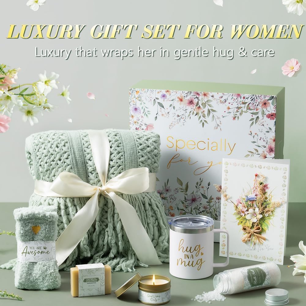 Self Care Get Well Soon Gift Baskets for Women Birthday - MAYICIVO Official Imagery - 6