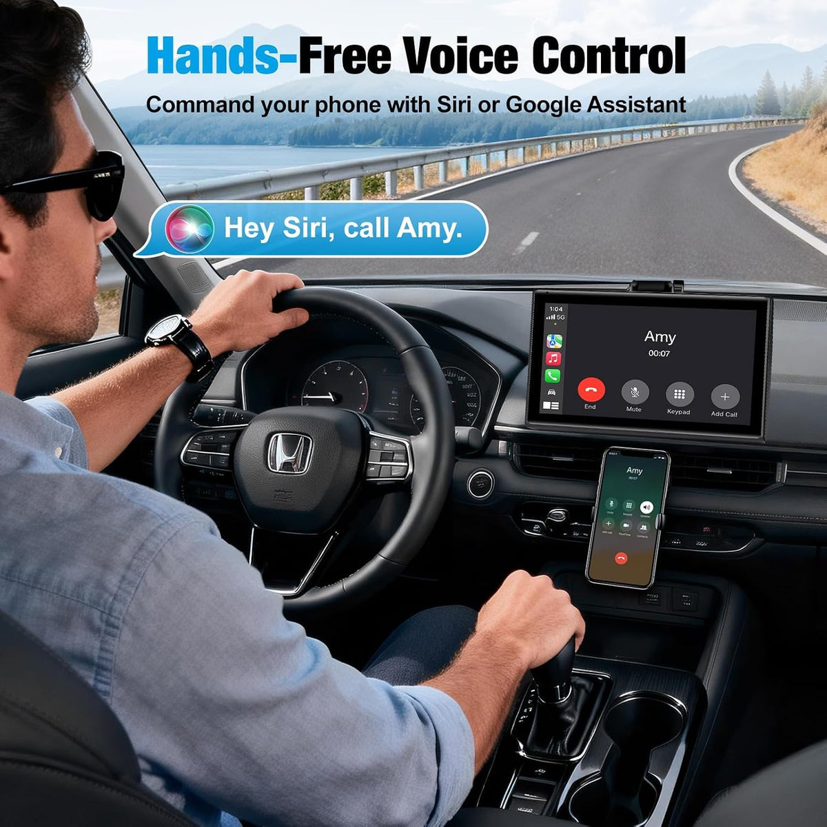 7 inch Carplay Screen for Car - ELJBELG Official Imagery - 5