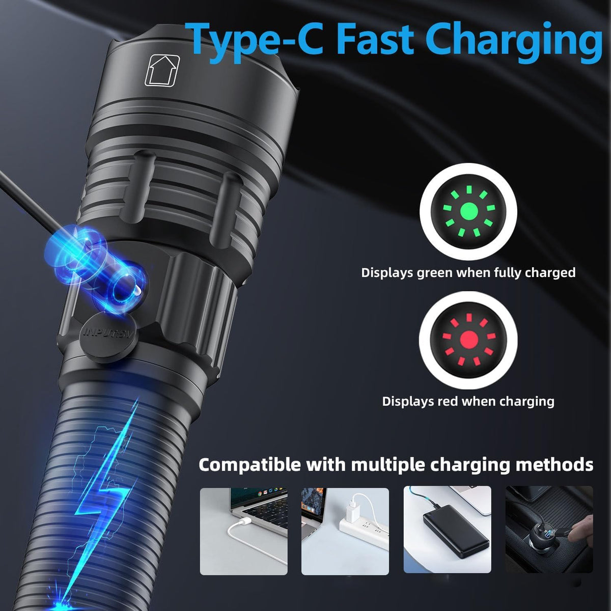 Blood Tracking Light for Hunting Deer Rechargeable Hunting - BIKACU Official Imagery - 6
