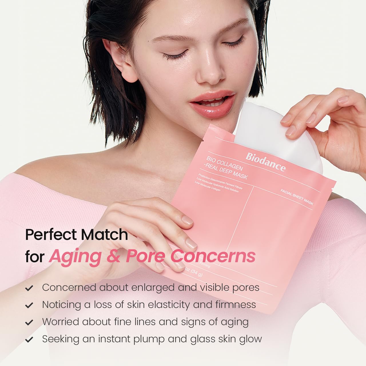 BIODANCE Bio-Collagen Real Deep Mask, Hydrating Overnight Hydr... - BIODANCE Official Product View 7