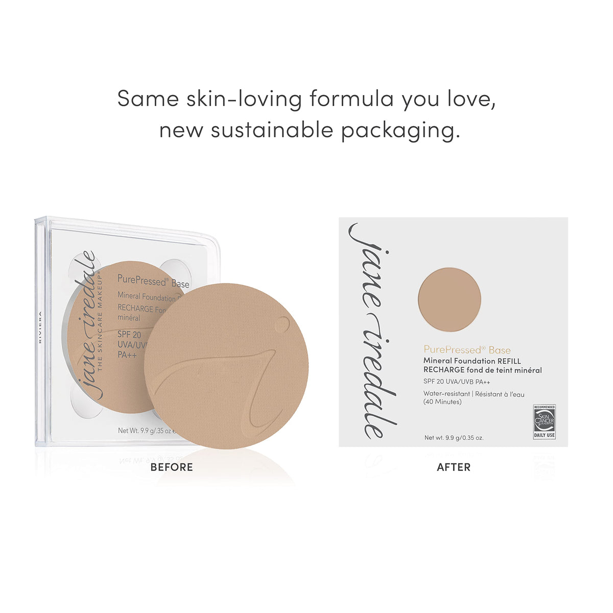 Jane Iredale PurePressed Base Mineral Foundation SPF 20 - Premium Selection Official Imagery - 6