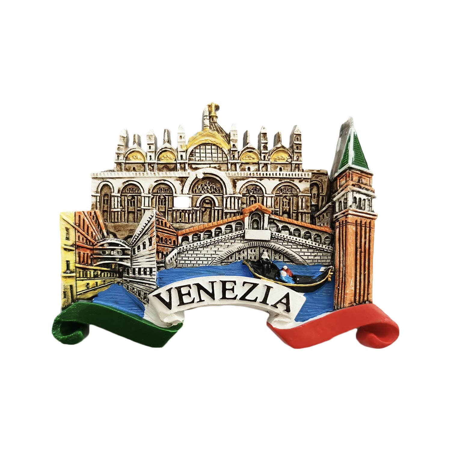 Venice Italy 3D Souvenir Fridge Magnet Gift,Handmade Home & - Product Imagery
