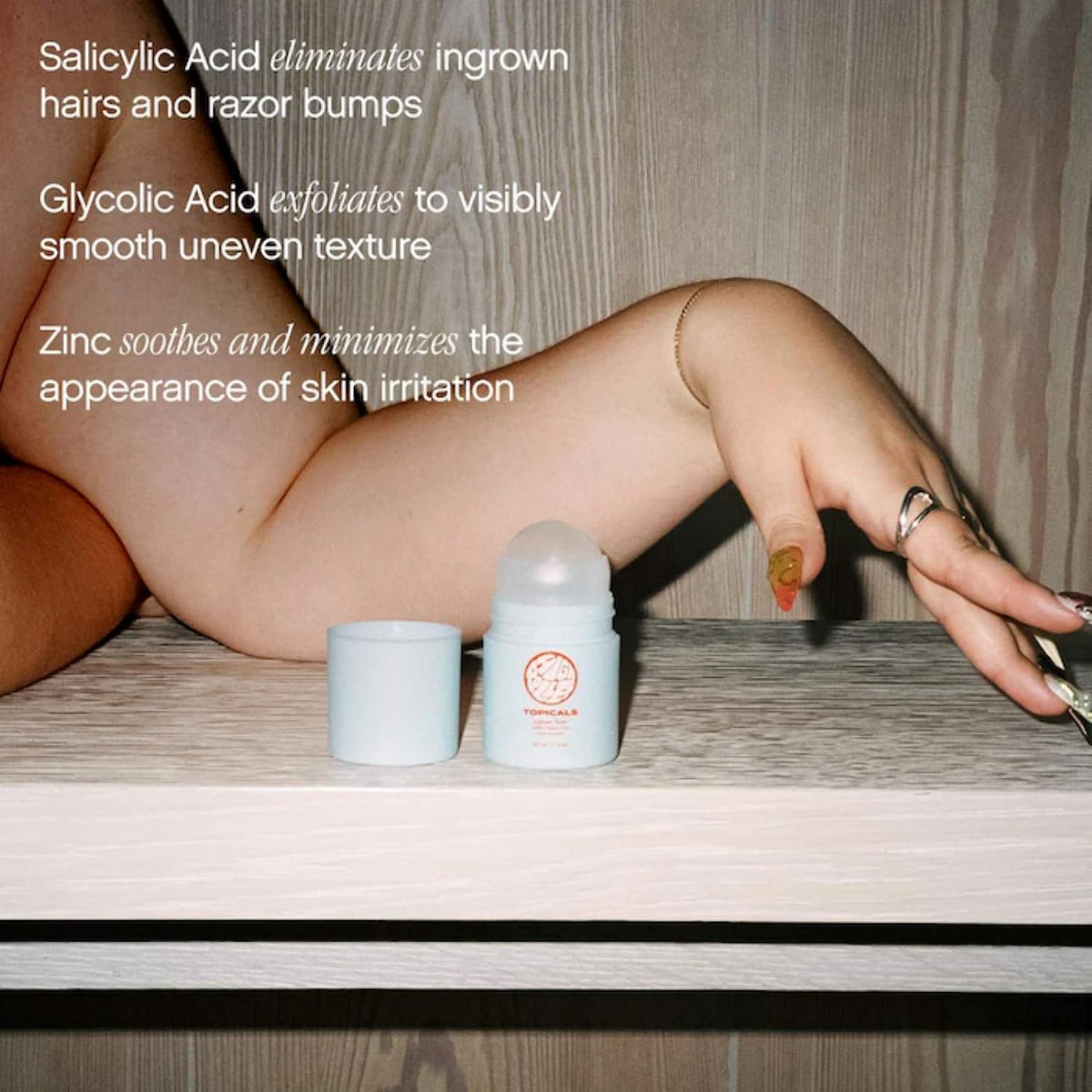 Topicals High Roller Ingrown Hair Serum Soothes Irritated - Topicals Official Imagery - 4