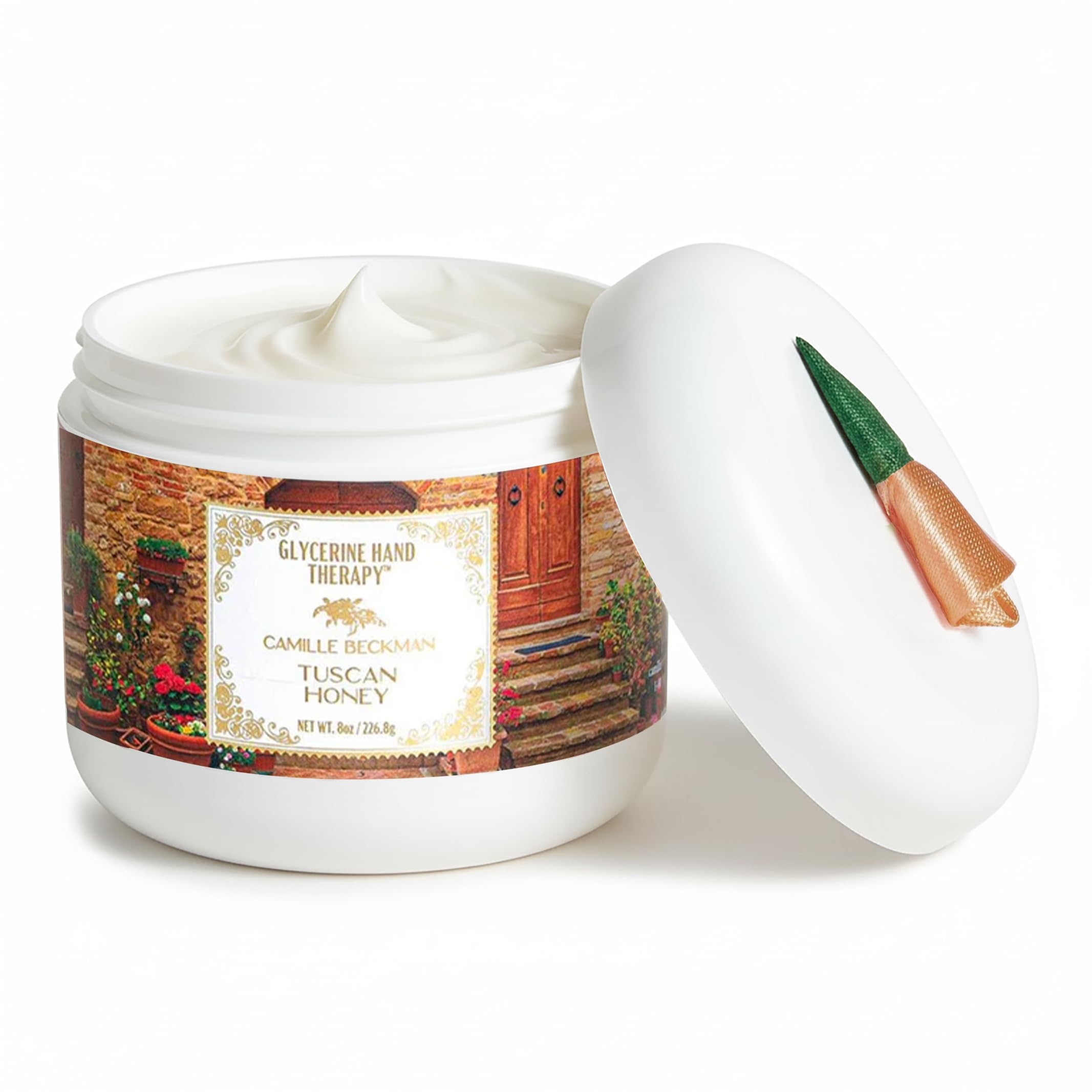 Camille Beckman Glycerine Hand Therapy Cream, French Vanilla, 8 - Camille Beckman