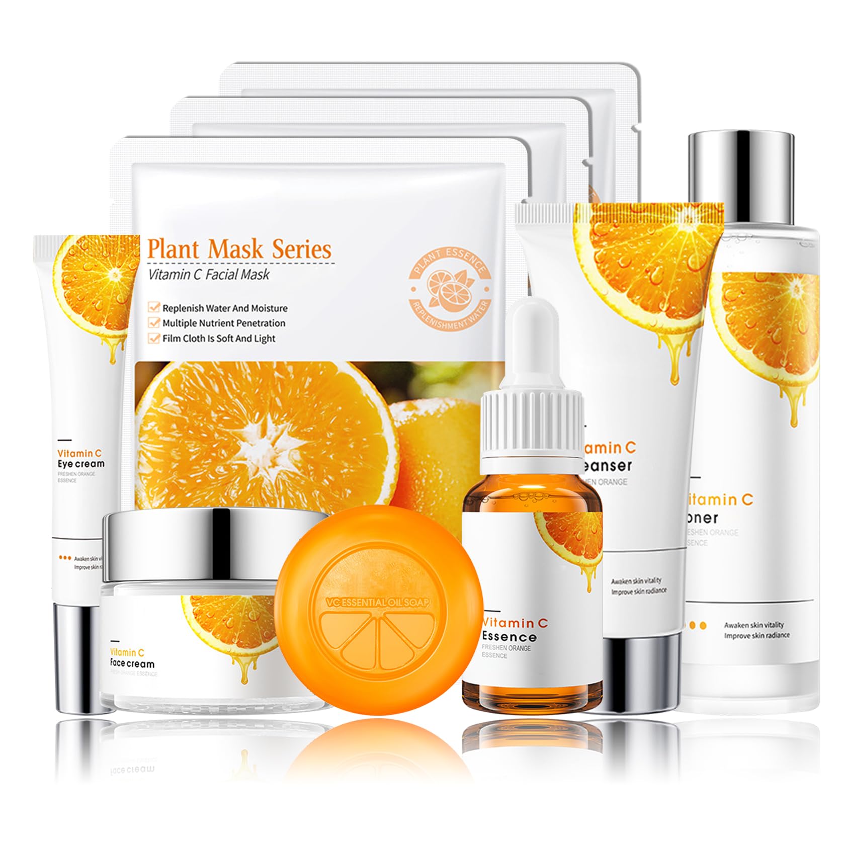 Aloe Vera Skin Care Set,Facial Kit with Facial - DWDiWen