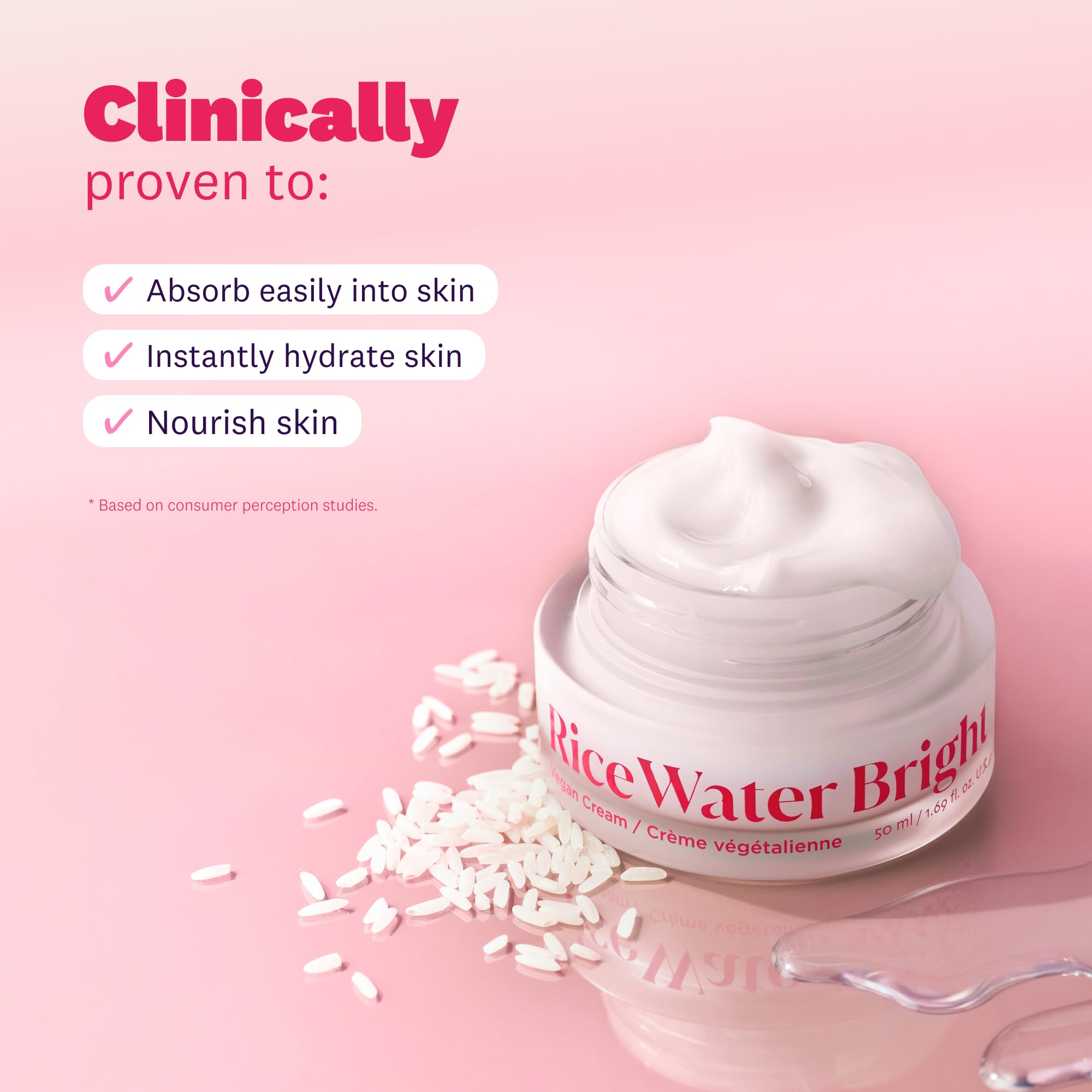 The Face Shop Rice Water Bright Vegan Cream - The Face Shop Official Imagery - 4