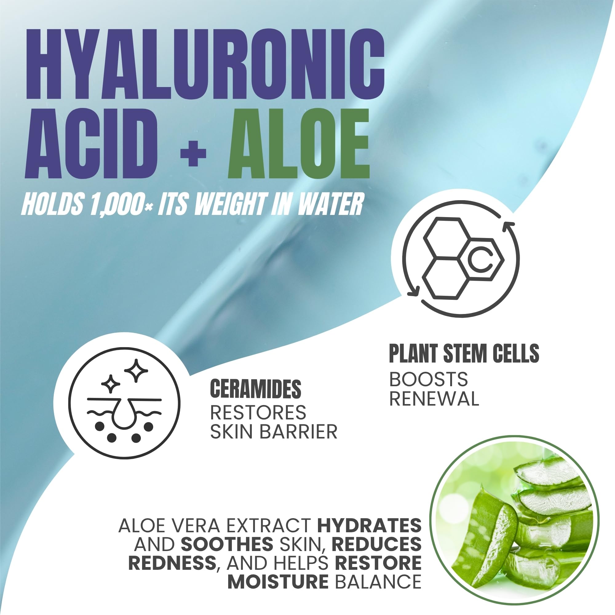 Hydrating Body Lotion Hyaluronic Acid Aloe Vera 16 9 oz 2 - Alozera Official Imagery - 4