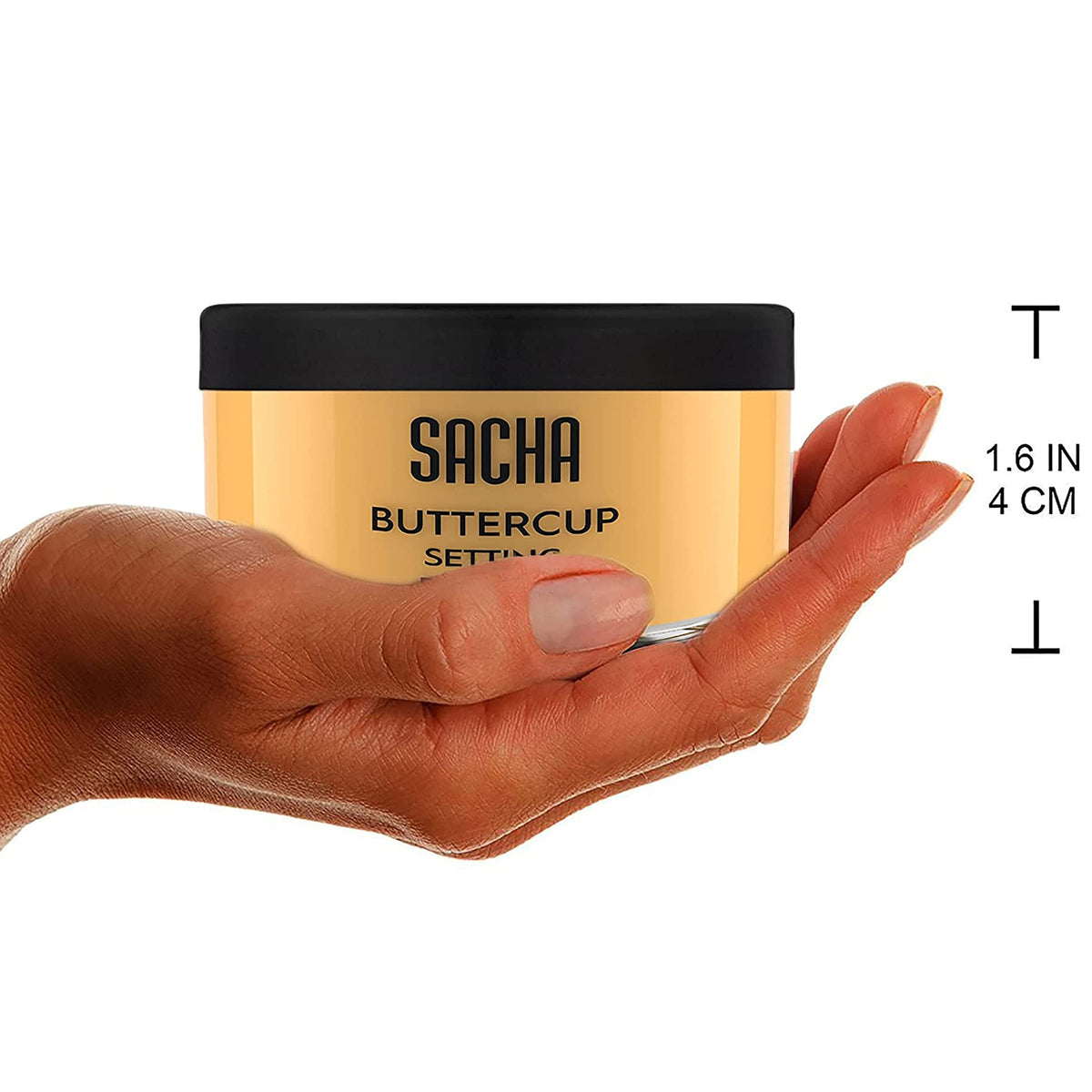 Sacha Buttercup Setting Powder Medium to Deep Skin Tones - Sacha Cosmetics Official Imagery - 7