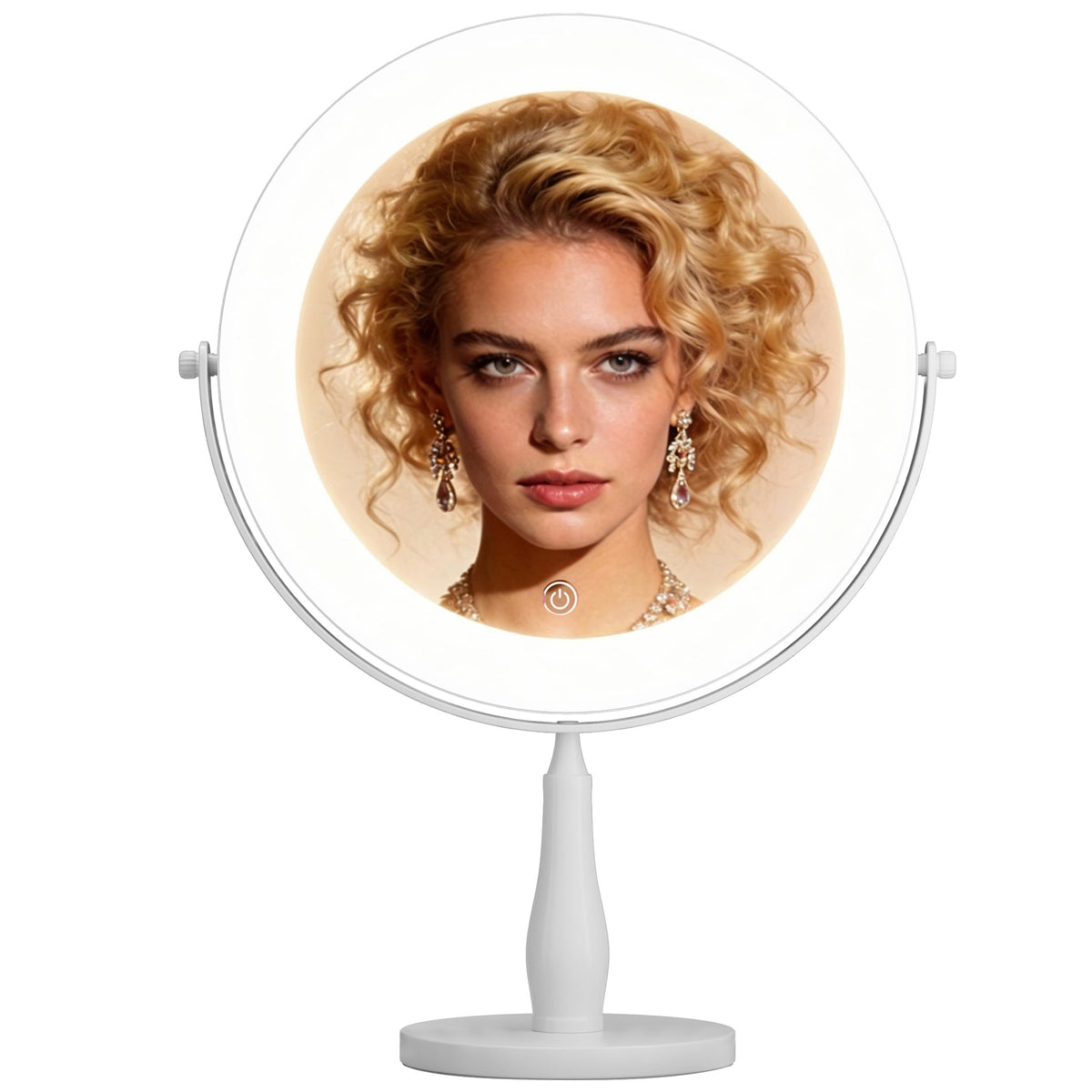 9 Magnifying Vanity Mirror with Light 10X 1X Makeup Mirror - DEXHOM Official Imagery - 1