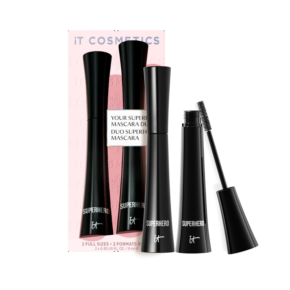 IT Cosmetics Superhero Lengthening Volumizing Mascara Duo - IT Cosmetics Official Imagery - 2