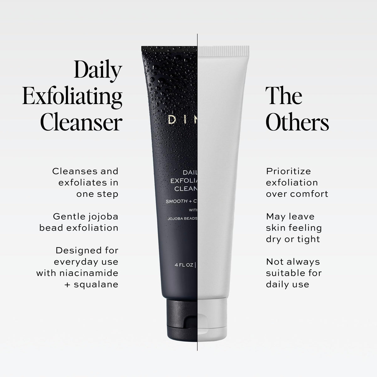 DIME Beauty Daily Exfoliating Facial Cleanser Gentle Face - DIME Official Imagery - 5
