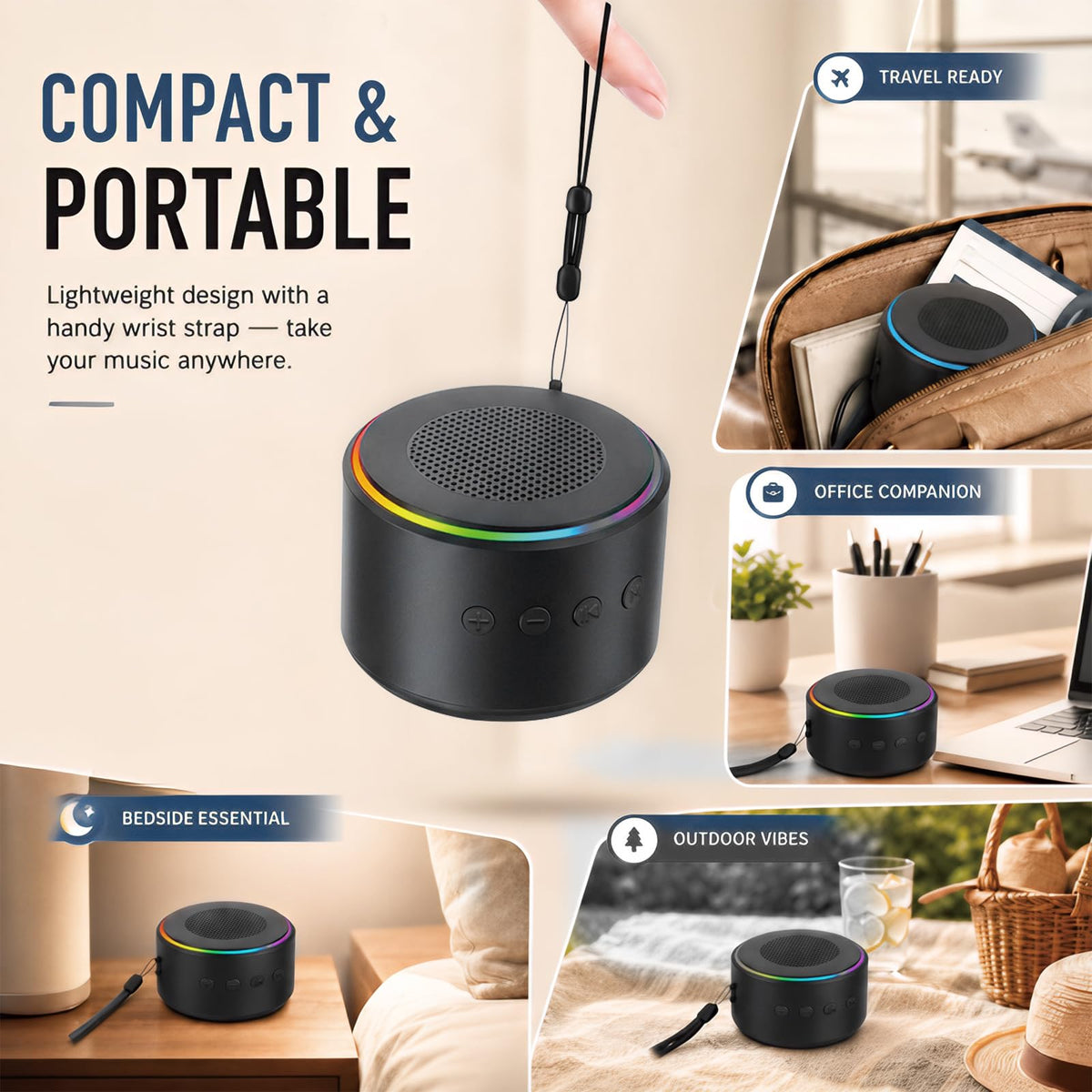 Men Dad Gifts for Christmas Day Bluetooth Speaker with Phone - ZAPUVO Official Imagery - 8