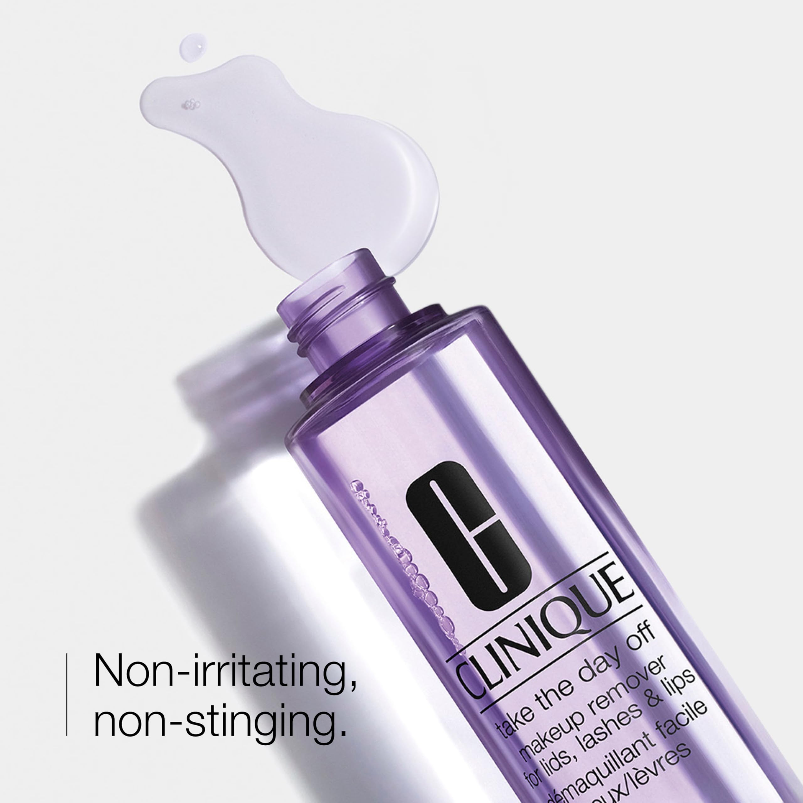 Clinique Take The Day Off Liquid Makeup Remover For Lids, Lashes, + Lips | Eye Makeup Remover | Oil Free + Non-Irritating | For All Skin Types - Elefair Tech Official Product View 5