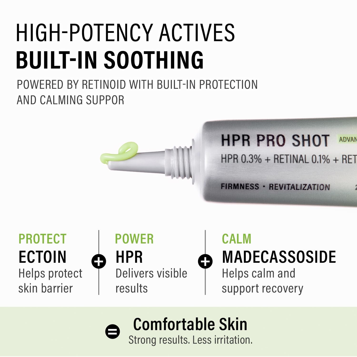 epii HPR PRO SHOT Triple Retinoid Firming Cream, 0.3% HPR, 0.1% Retinal, 0.05% - epii Official Product View 7