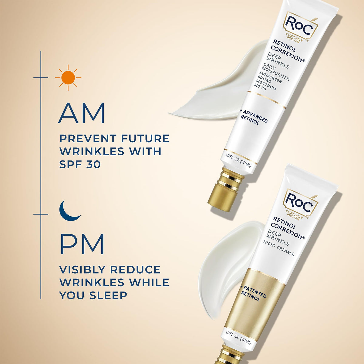 RoC Retinol Correxion Deep Wrinkle Facial Moisturizer Skin - RoC Official Imagery - 6