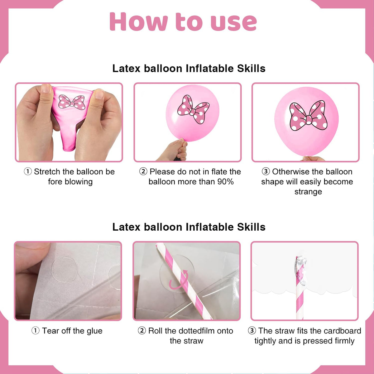 247 Pcs Oh Twodles Birthday Party Supplies Girl Happy 2nd - XSOOH Official Imagery - 7