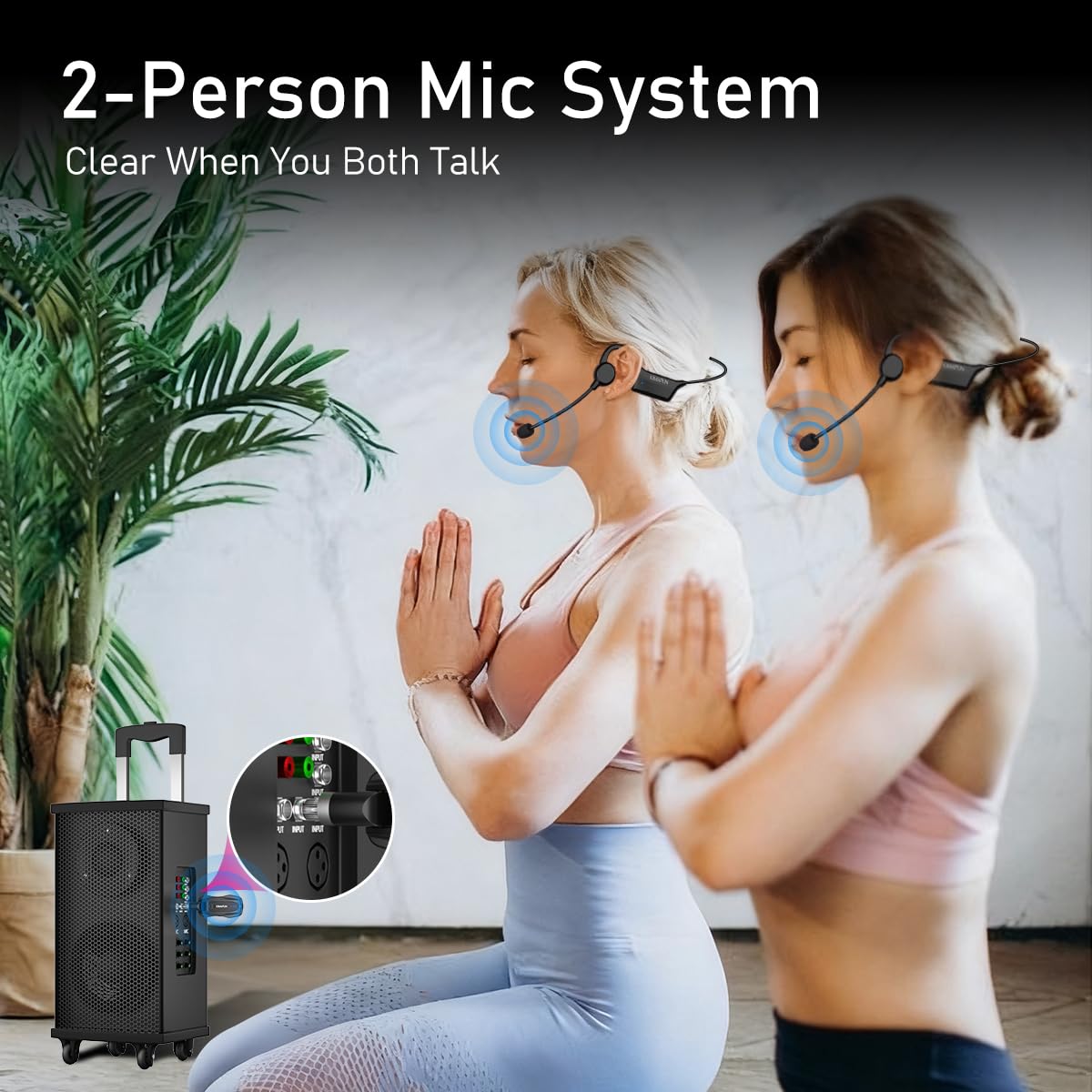 KIMAFUN 2 4G IP67 Waterproof Wireless Fitness Headset - KIMAFUN Official Imagery - 3