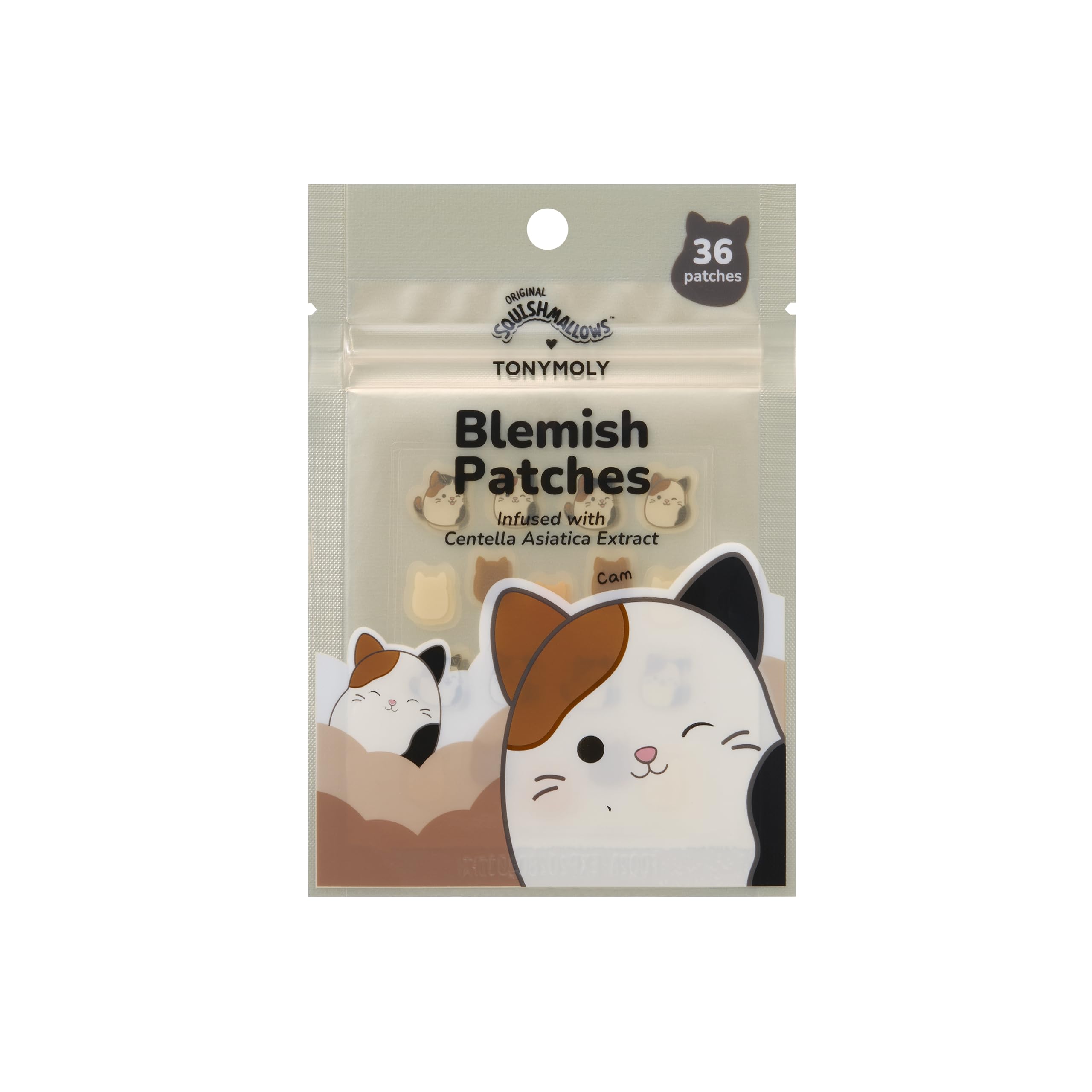 TONYMOLY x Squishmallows Cam Hydrocolloid Acne Blemish - TONYMOLY Official Product Imagery - 3