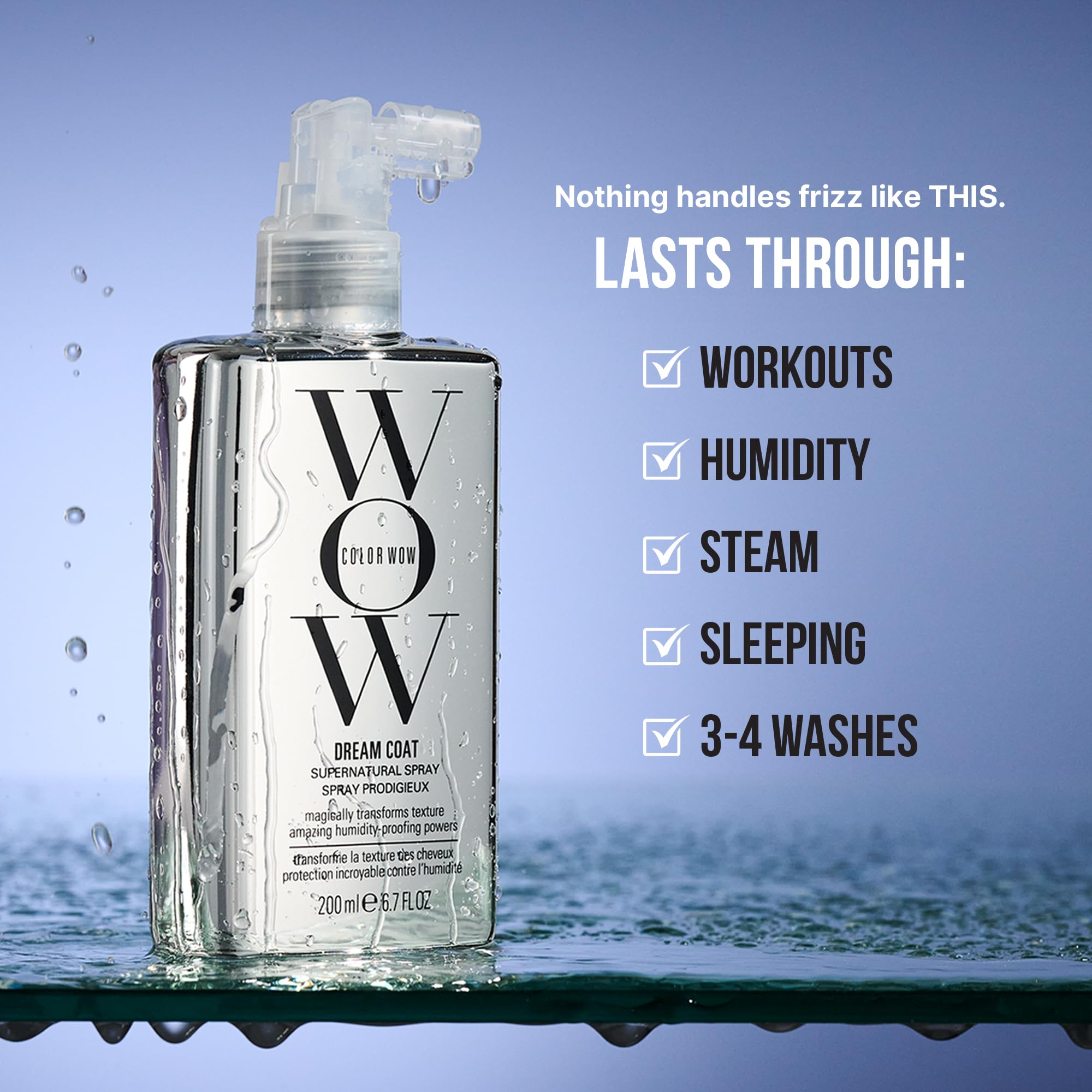 COLOR WOW Dream Coat – Anti-Humidity Frizz Control Spray for G... - Elefair Tech Official Product View 8