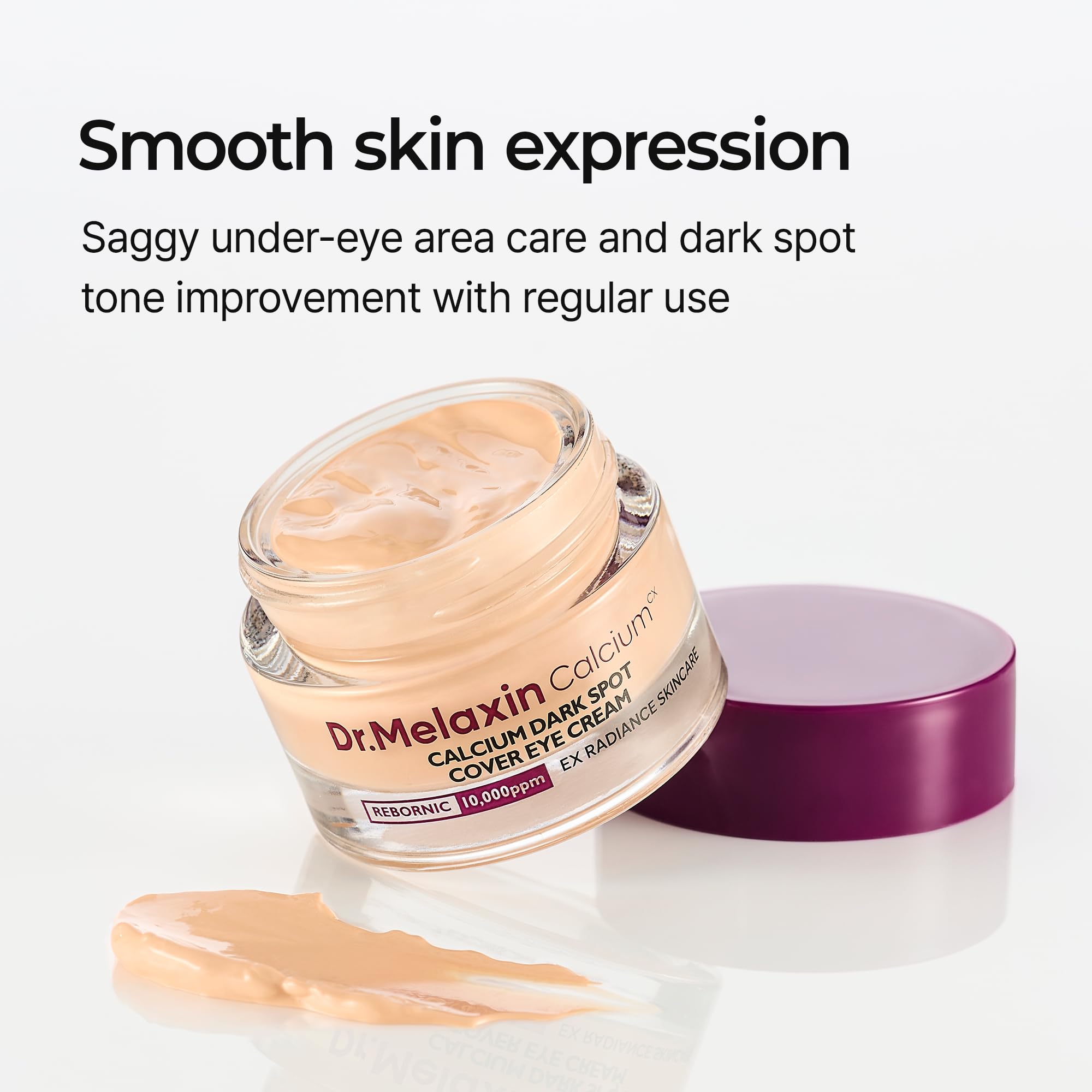Dr.Melaxin Calcium Dark Spot Eye Cream 15g – Niacinamide & Calcium Gluconate - Dr.Melaxin Official Product View 4