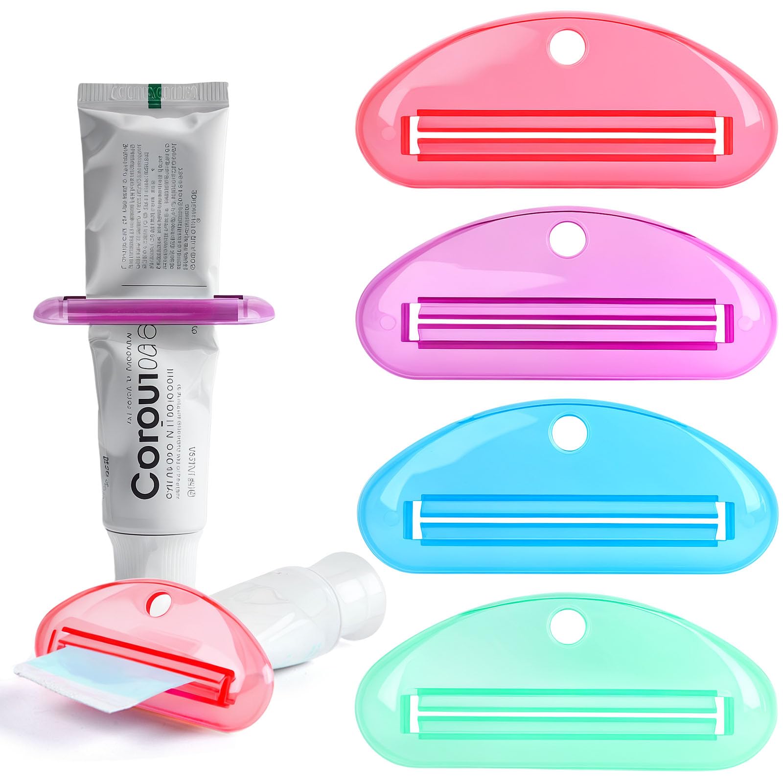 LOVEINUSA Toothpaste Tube Squeezer, 4 PCS Toothpaste Squeezer Rol - LOVEINUSA Official Product View 10