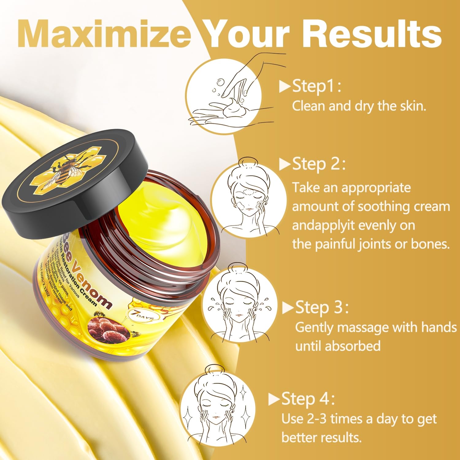 Bee Venom Skin Treatment Cream - lzzch1219 Official Imagery - 7