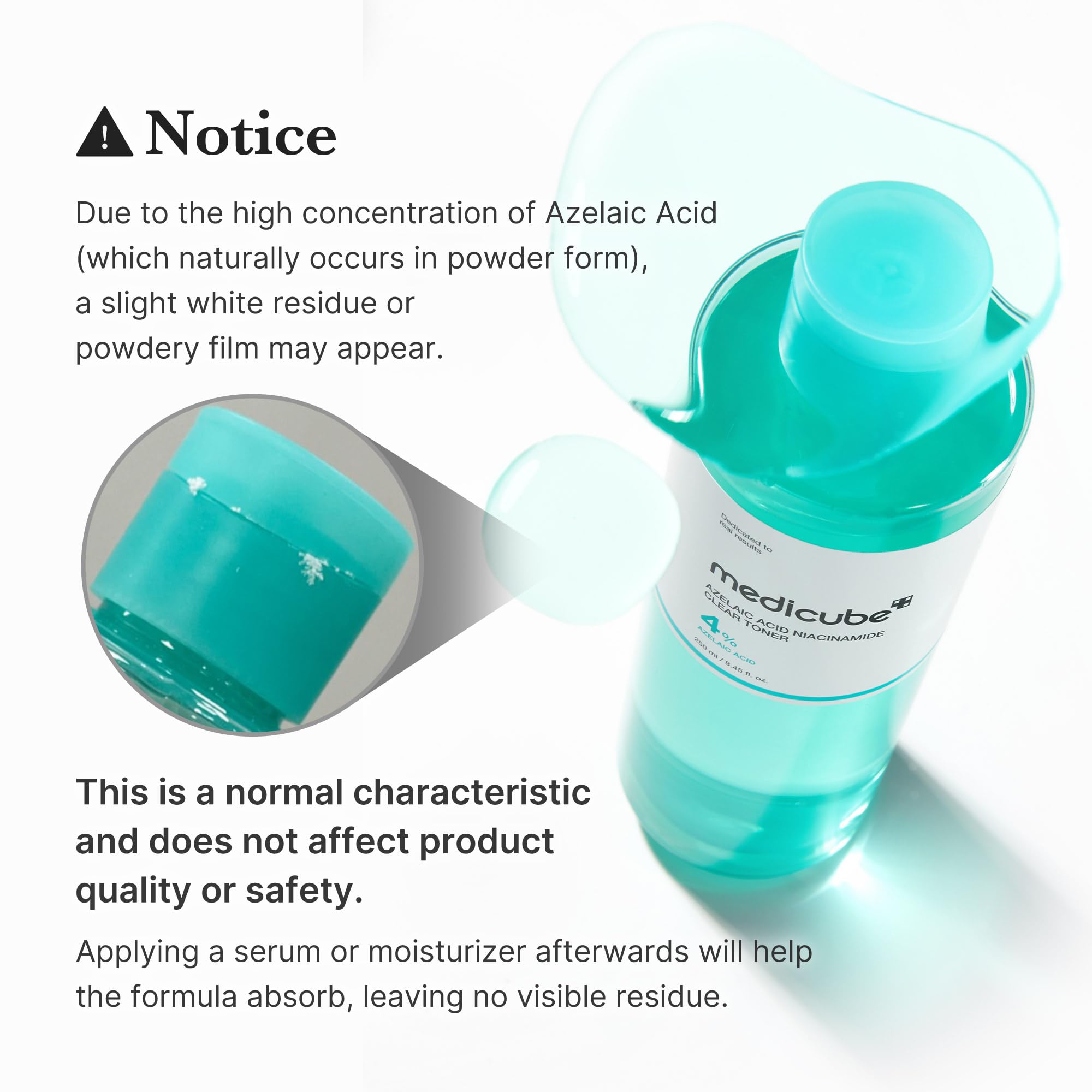 medicube Azelaic Acid Niacinamide Clarifying Toner - medicube