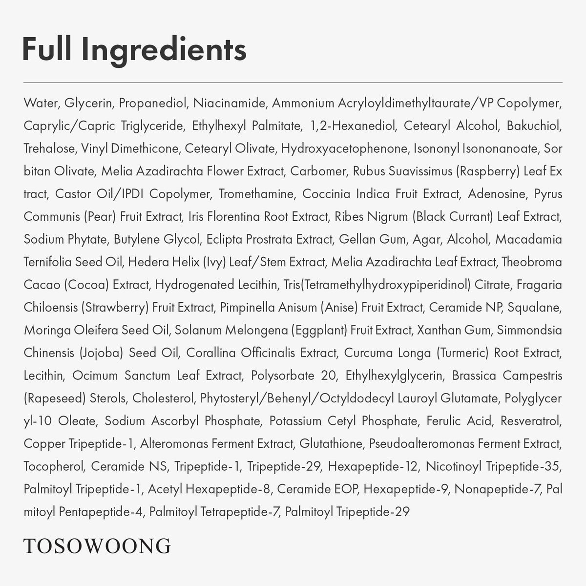 TOSOWOONG Bakuchiol Capsule Cream Retinol Alternative - TOSOWOONG Official Imagery - 7