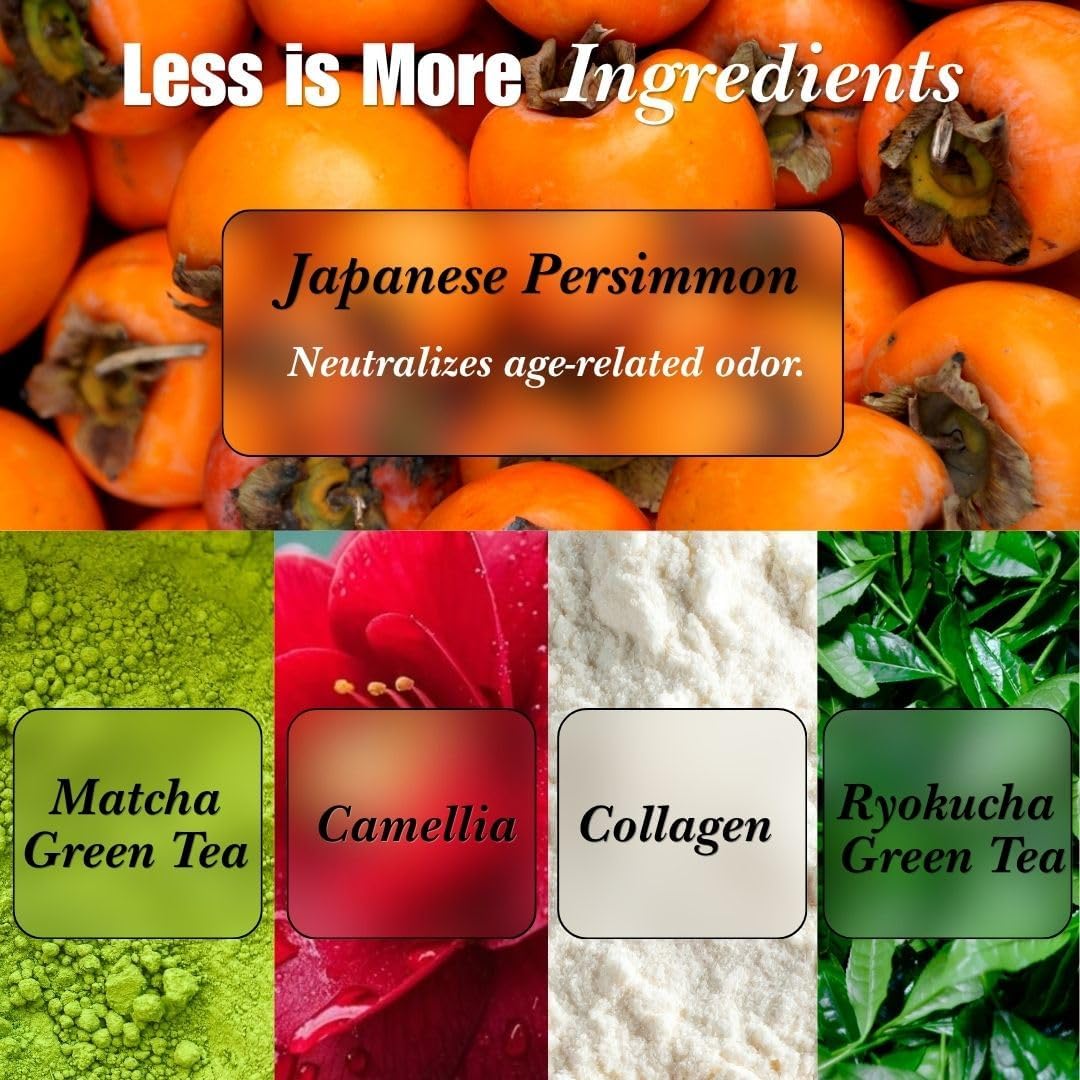 Mirai Clinical Persimmon Soap for Old People Smell Nonenal - Mirai Official Imagery - 6