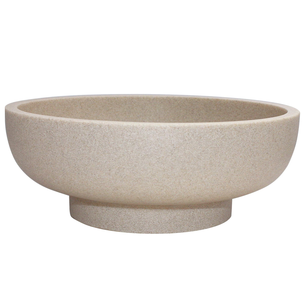Decorative Bowl Large Fruit Bowl Sand Beige - LIN CHUAN Official Imagery - 1