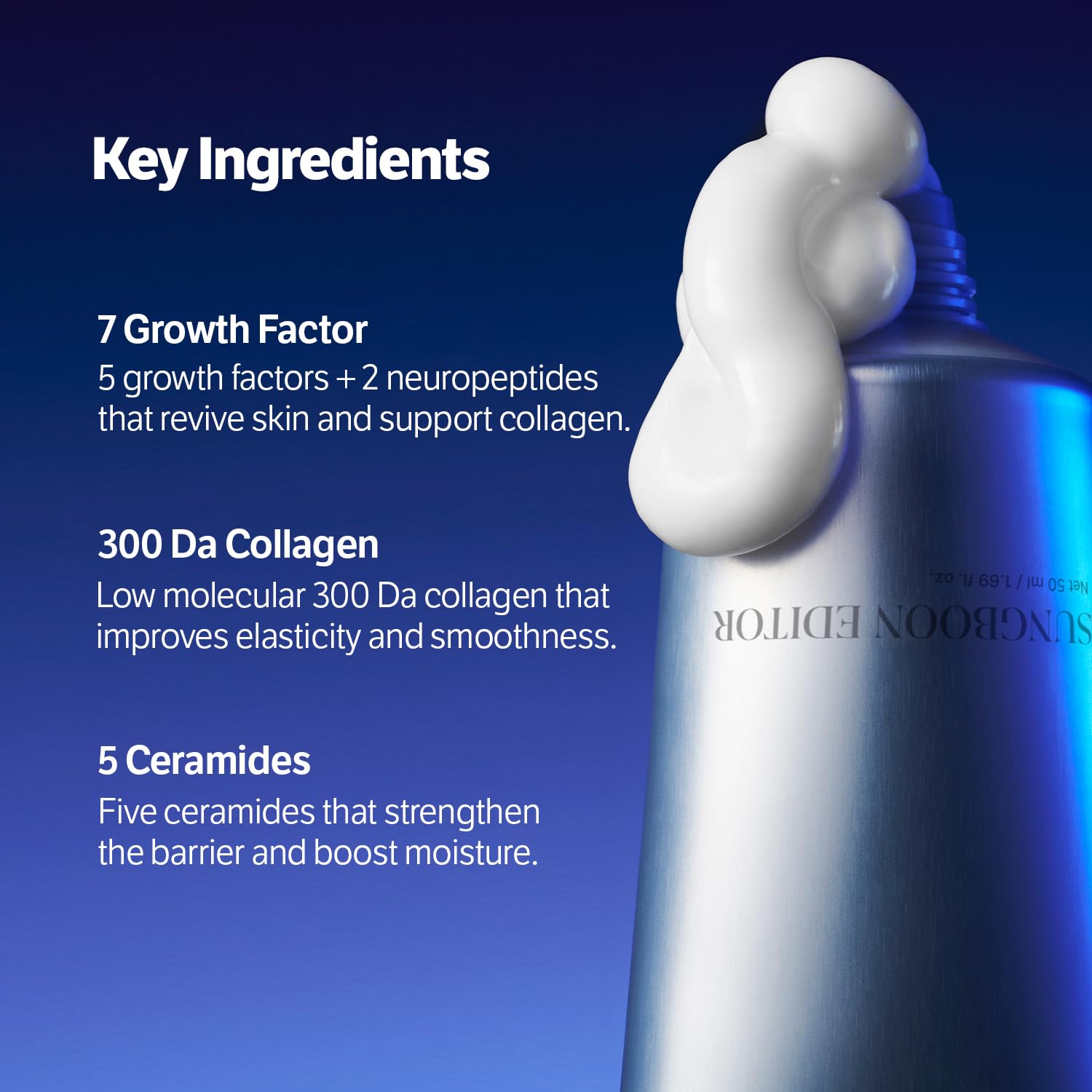 SUNGBOON EDITOR Deep Collagen 7GF Night Cream for Face Neck - SUNGBOON EDITOR Official Imagery - 7