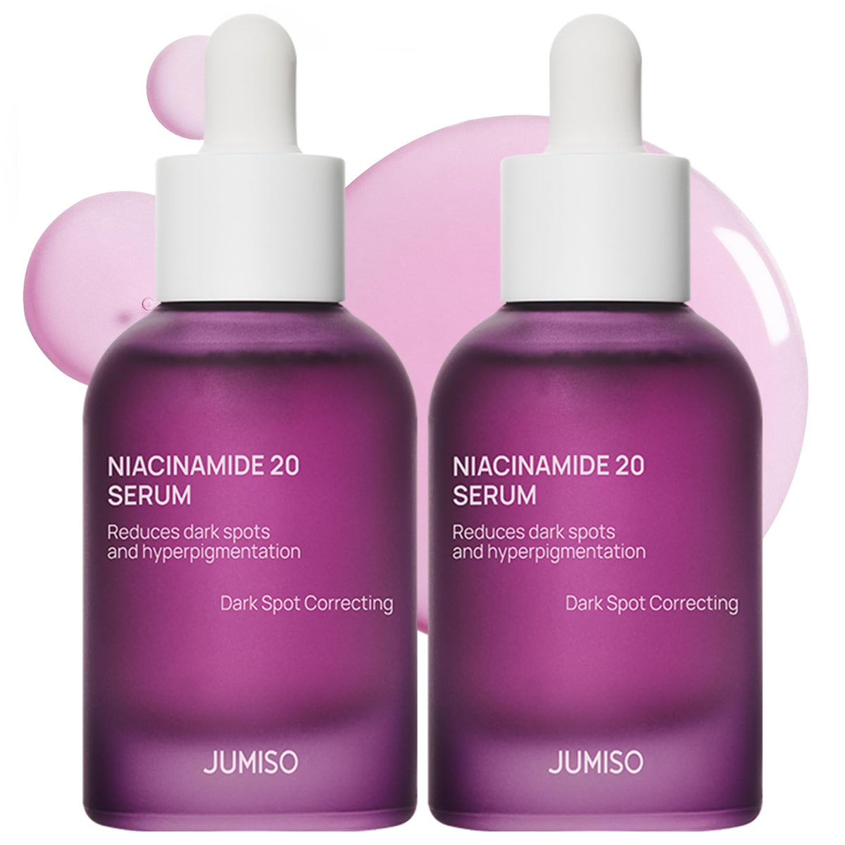 JUMISO 20 Niacinamide Dark Spot Serum 2 Pack TXA Glutathione - JUMISO Official Imagery - 1
