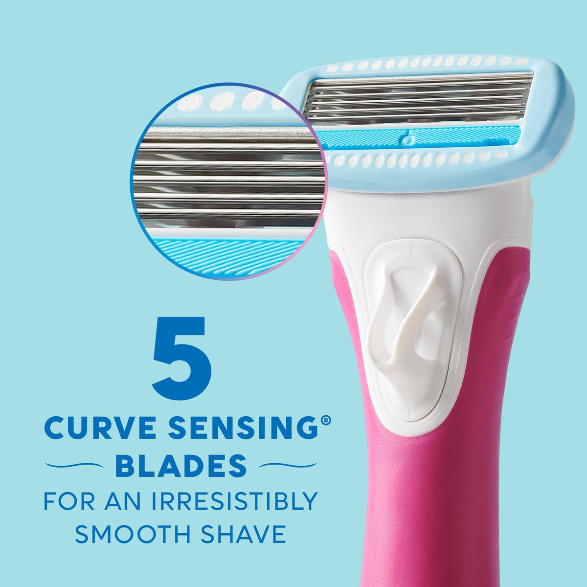 Schick Hydro Silk TrimStyle 2in1 Bikini Trimmer Razor Handle - Schick Hydro Silk Official Imagery - 6