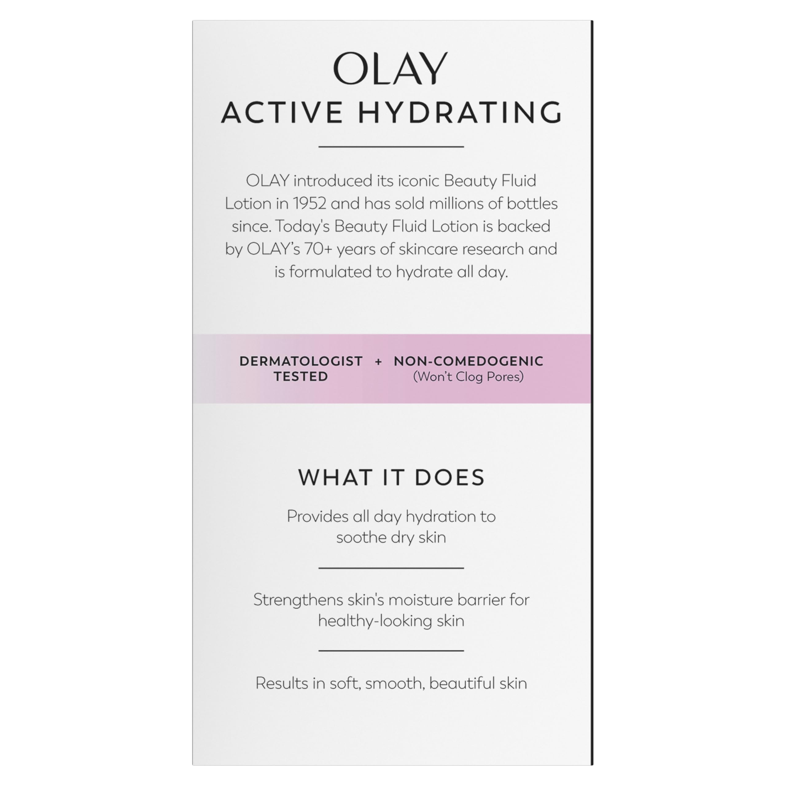 Olay Face Moisturizer, Active Hydrating Beauty Moisturizing - Olay