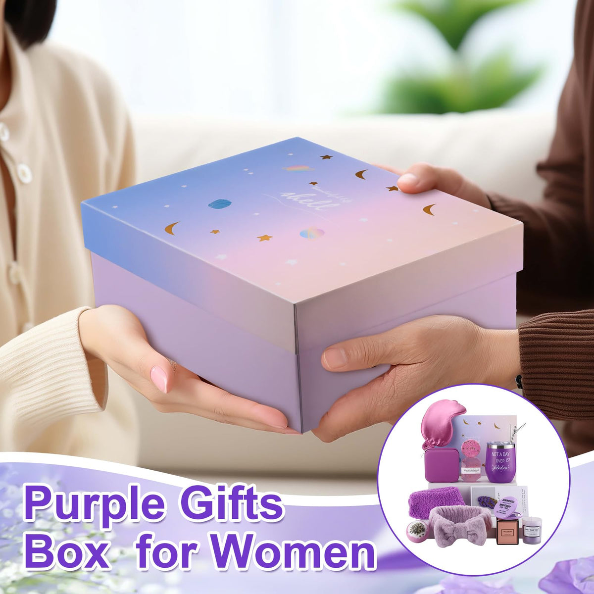 Nuogo 13 Pcs Birthday Gifts for Women Spa Basket Set for - Nuogo Official Imagery - 8