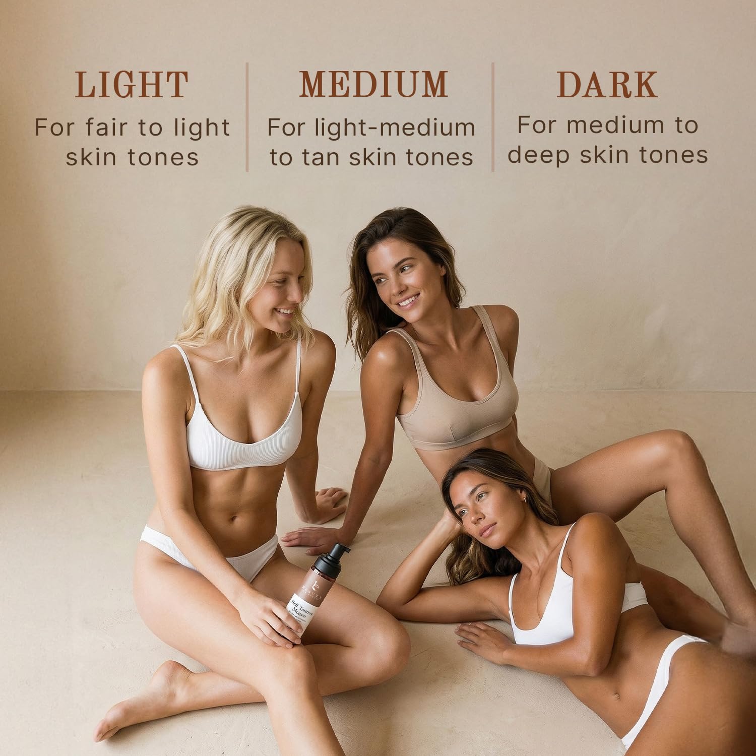 Self Tanner Tanning Mousse Kit - USA Made with Natural, Organic Ingredients - Beauty by Earth Official Product View 8