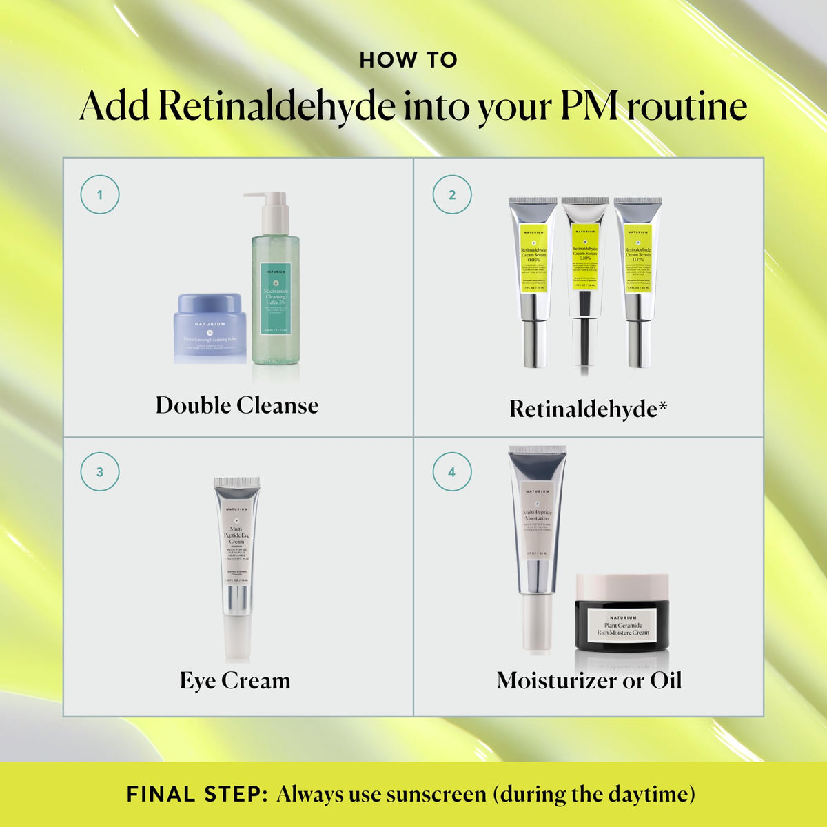 Naturium Retinaldehyde Cream Serum 0 10 Face Neck and Chest - Naturium Official Imagery - 6