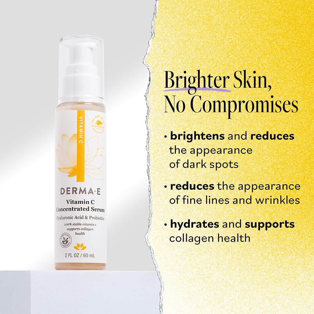 Derma E Vitamin C Concentrated Face Serum to Hydrate - Derma E Official Imagery - 3