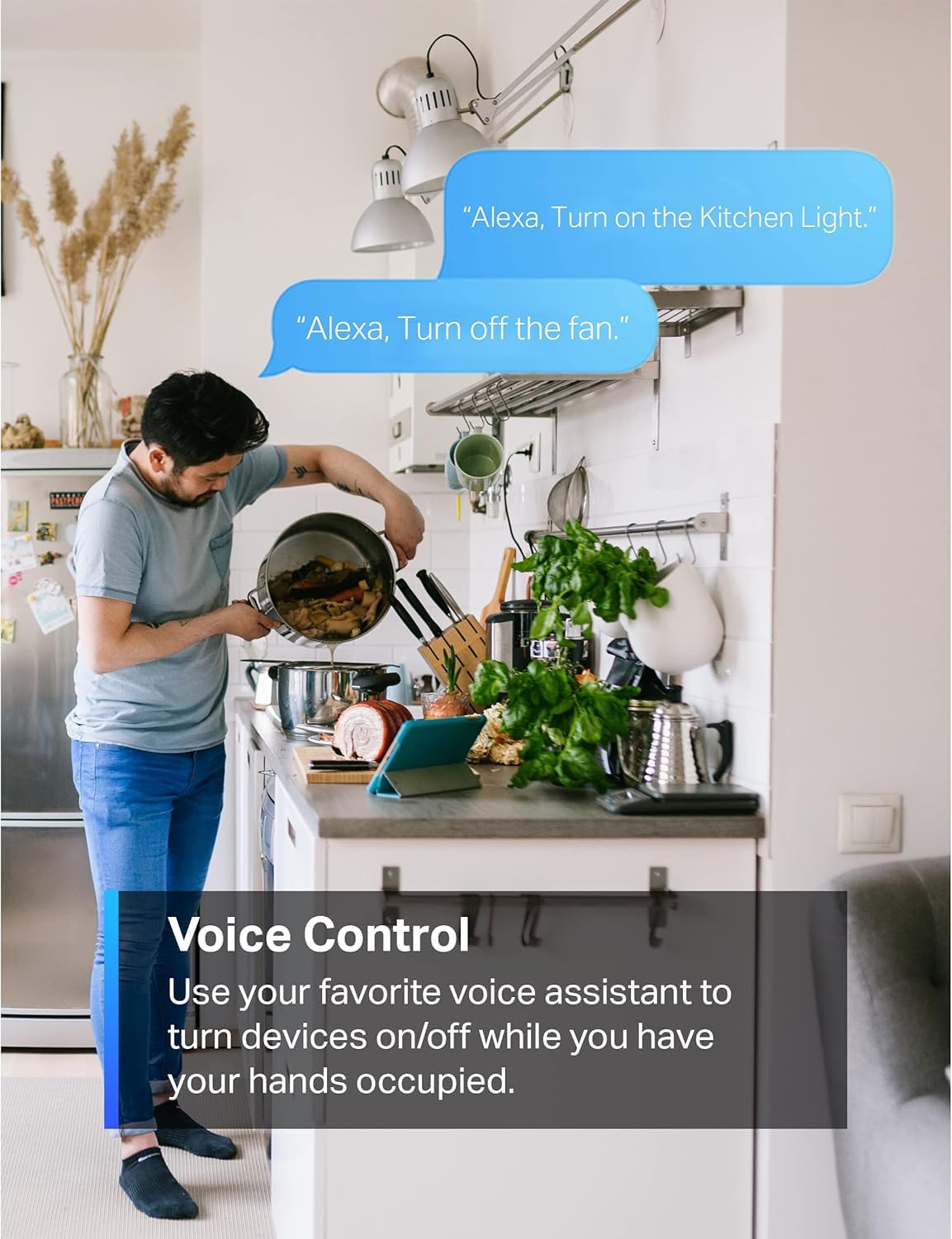 Tapo Smart Plug Mini 15A Smart Wi Fi Plug P105 - Tapo Official Imagery - 5