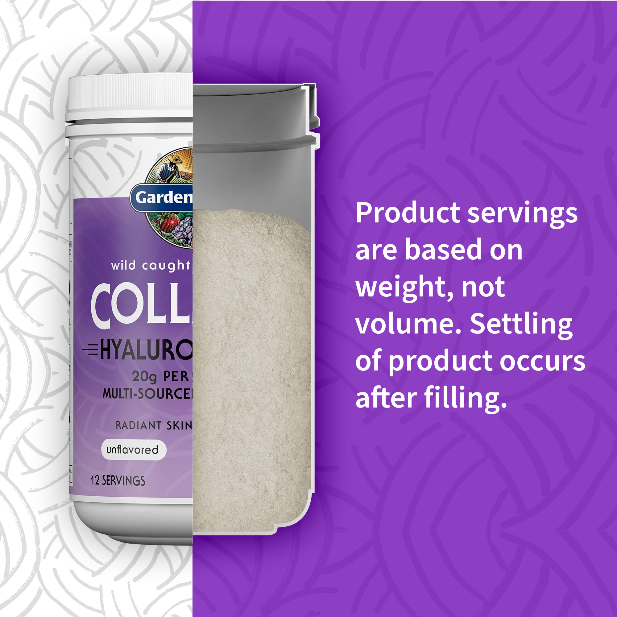 Garden of Life Multi Source Collagen Powder Hyaluronic Acid - Garden of Life Official Imagery - 7